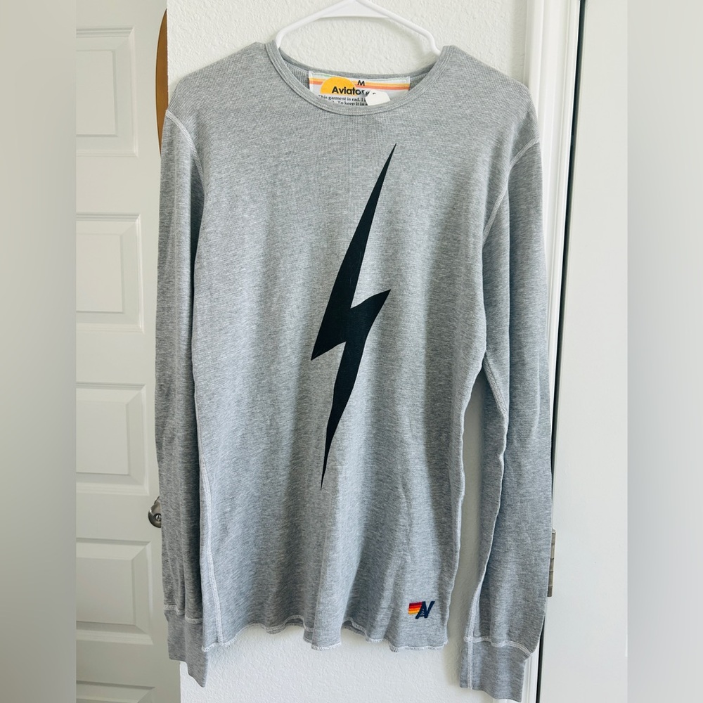 Aviator Nation NWT Lightening Bolt Thermal ⚡️